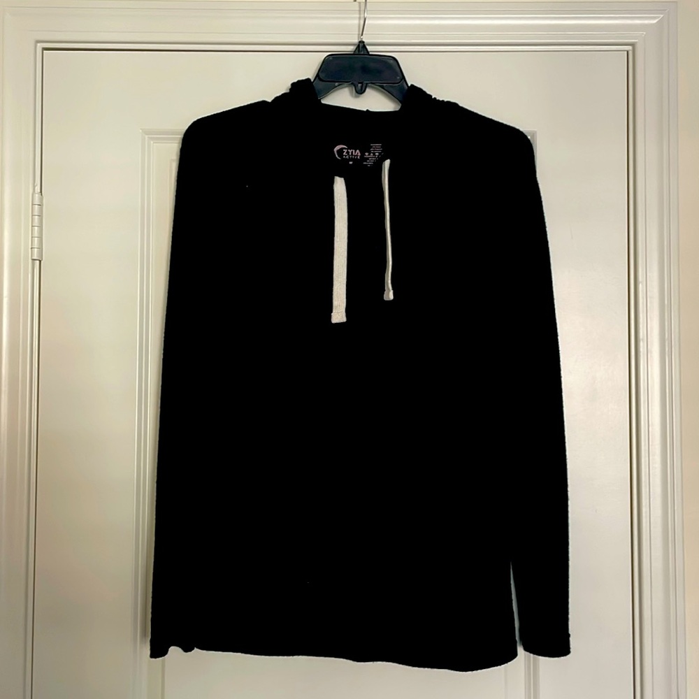 Zyia Black Lounge Boyfriend Hoodie